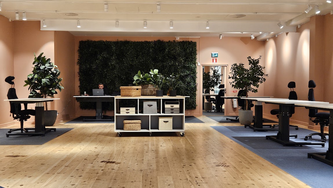 Coworking-plats i Stockholm